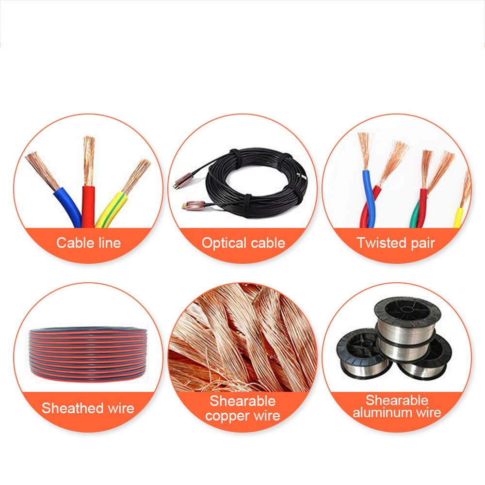 2PC Wire Stripper Double layer Wire Clamping Pliers Fine Grinding Stripping Tool