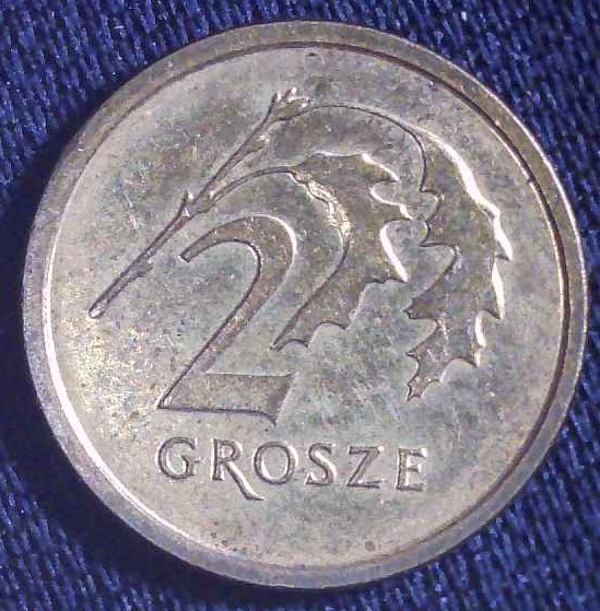 Poland 2015 2 Grosze