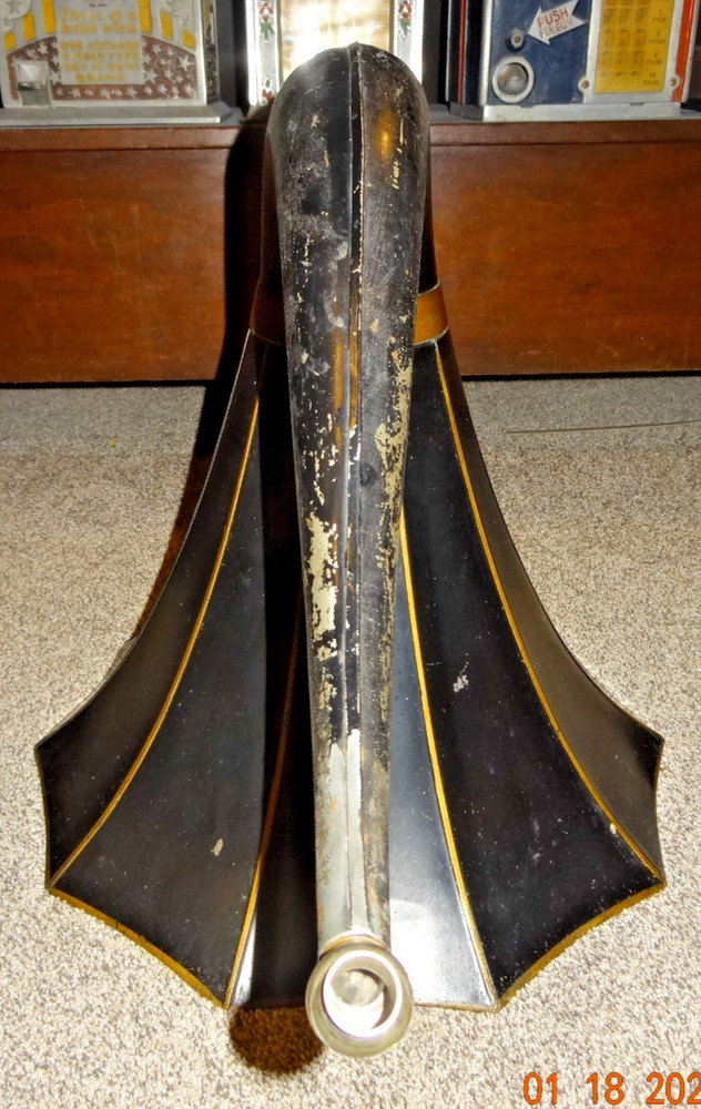 ORIGINAL EDISON #10 CYGNET PHONOGRAPH HORN