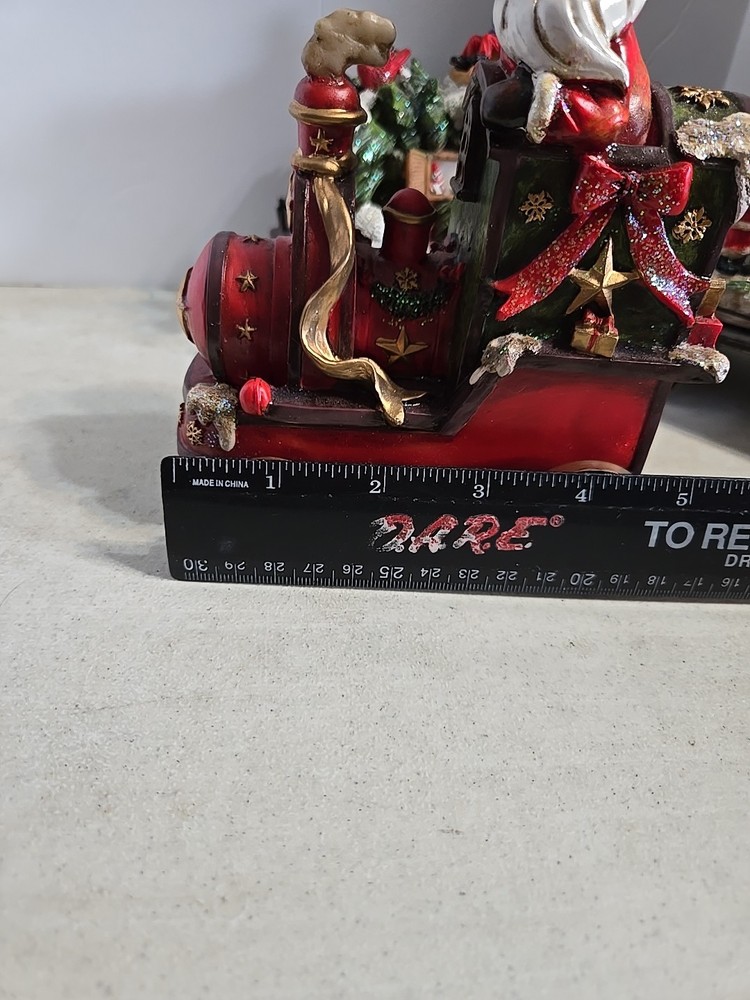 Transpac Holiday Train Set 3 Pc. Set