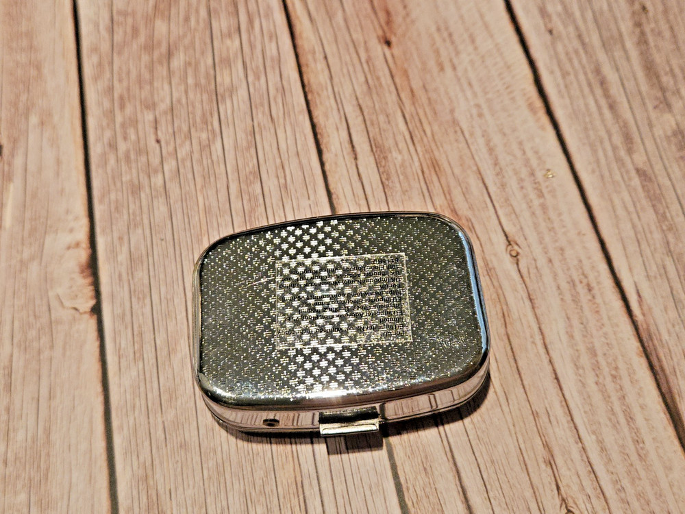 Dachshund Pill Box 2 Compartment New