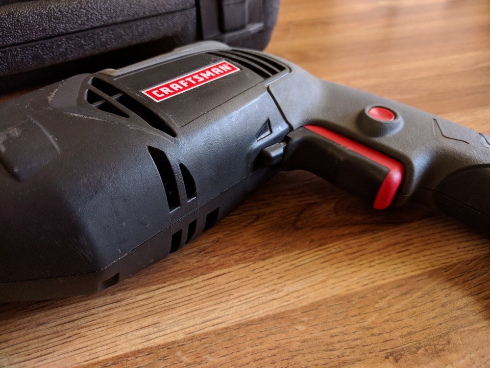 Craftsman 3/8" Variable Corded Drill w/ Case and Instructions 315.101140