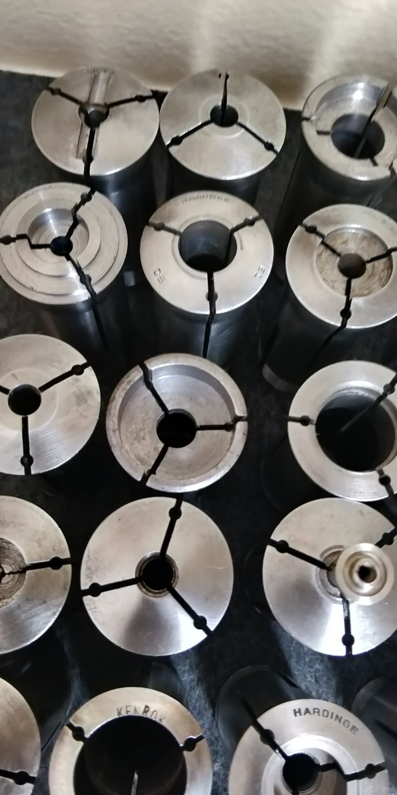 5C COLLET Lot E EMERGENCY COLLETS 25 PIECE SET