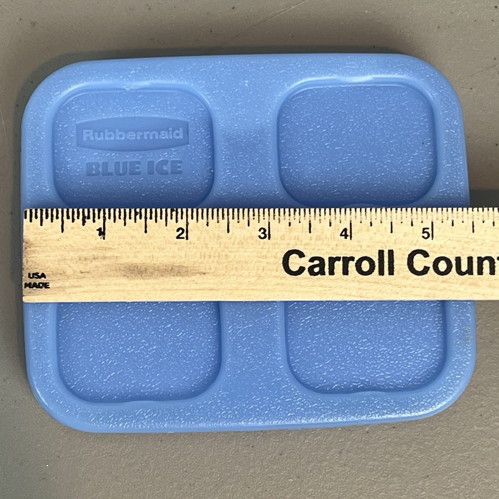 Rubbermaid Lunch Blue Ice Pack Stackable BPA Free Replacement