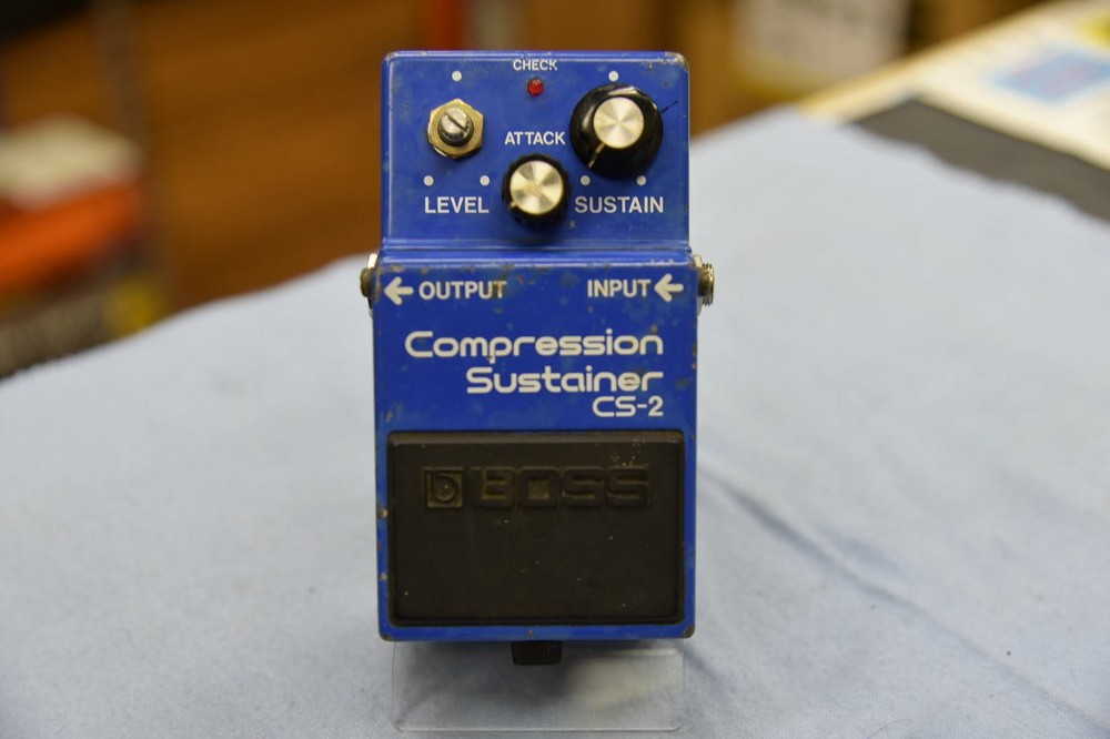 Boss Cs-2 Compression Sustainer Aca 1986
