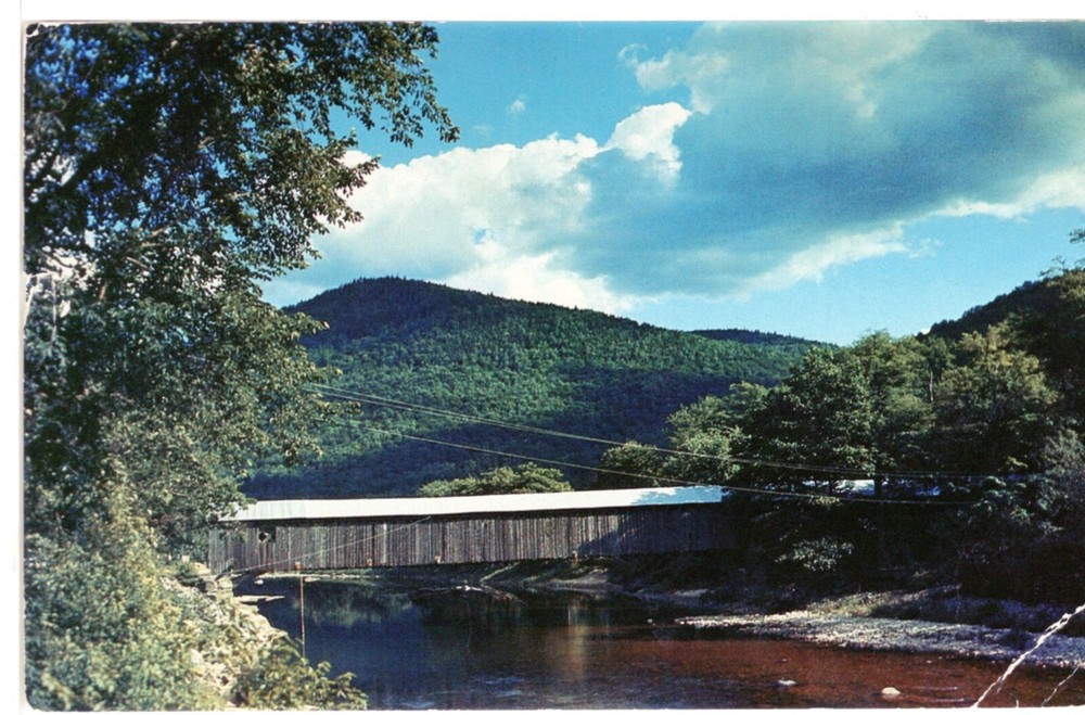THE OLD SCOTT BRIDGE, VERMONT - PC3252