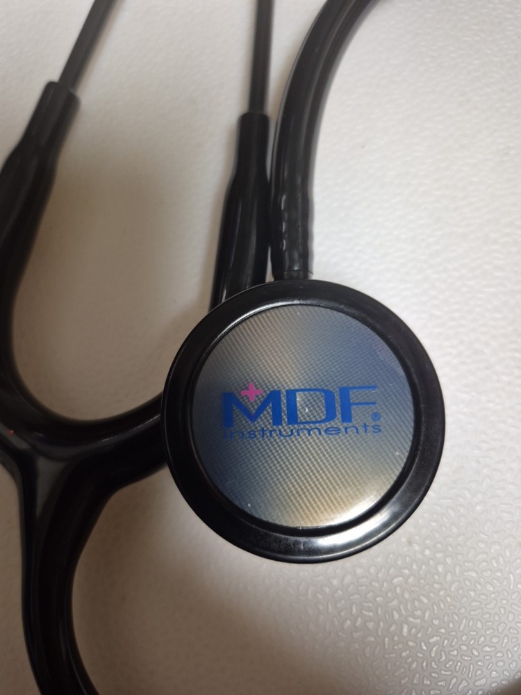mdf stethoscope black