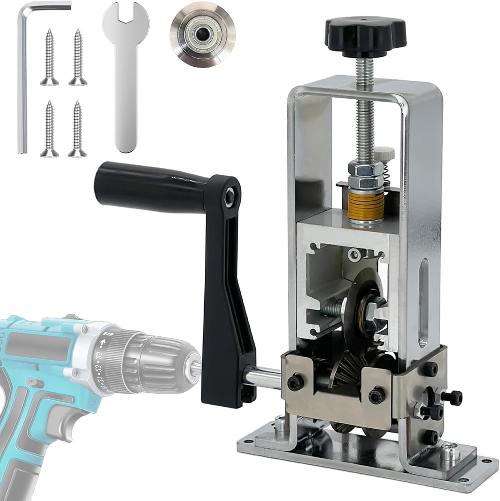 Wire Stripper 1-25Mm Tool Wire Stripper Machine for Hand Crank or Drill Powered