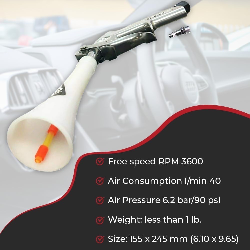 High-Impact Vortex II Air Cleaning Tool – Powerful & Versatile for Every Surface