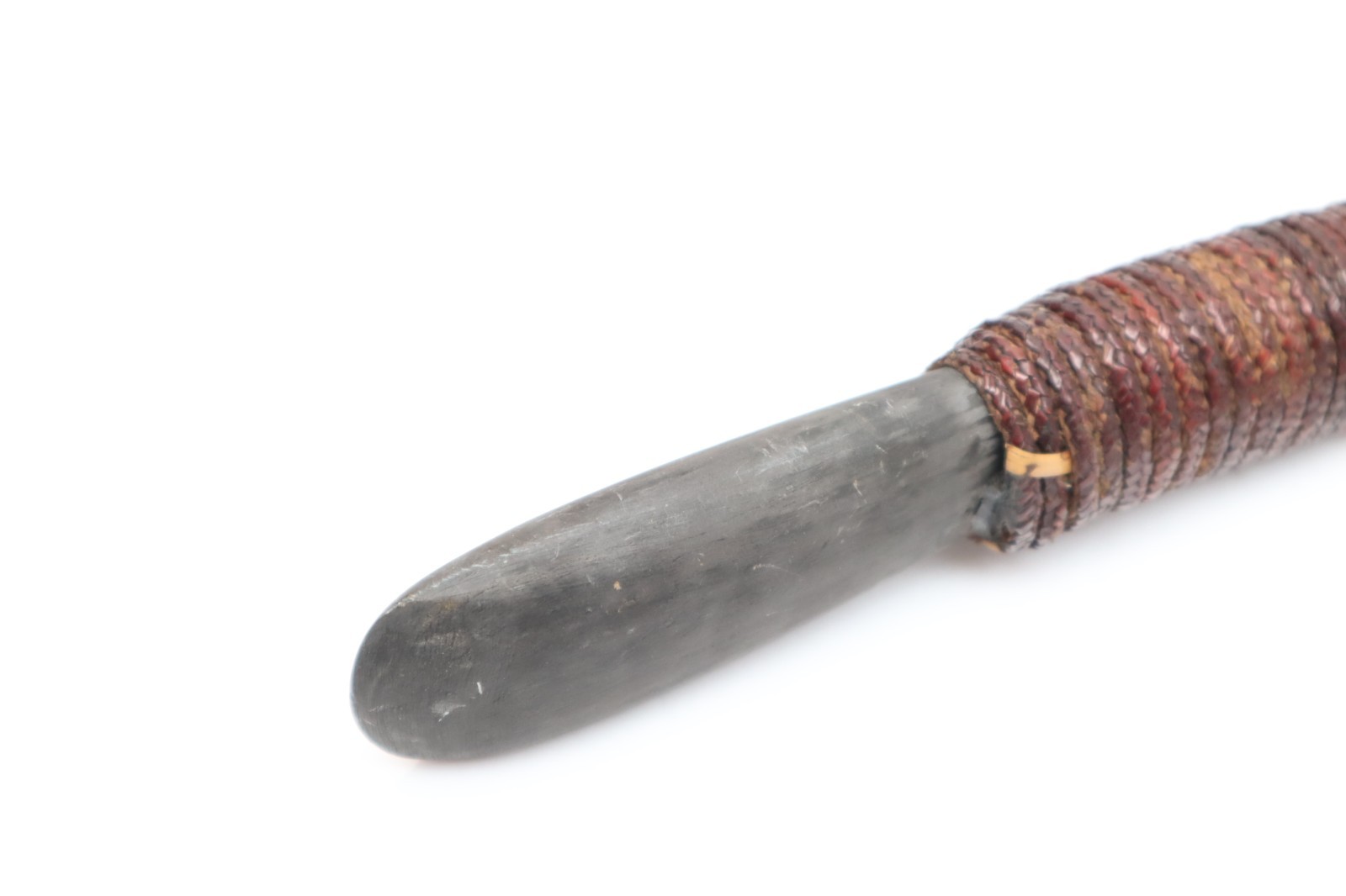 Vintage Papua New Guinea Stone Axe Weapon Adze 17.25" Oceania