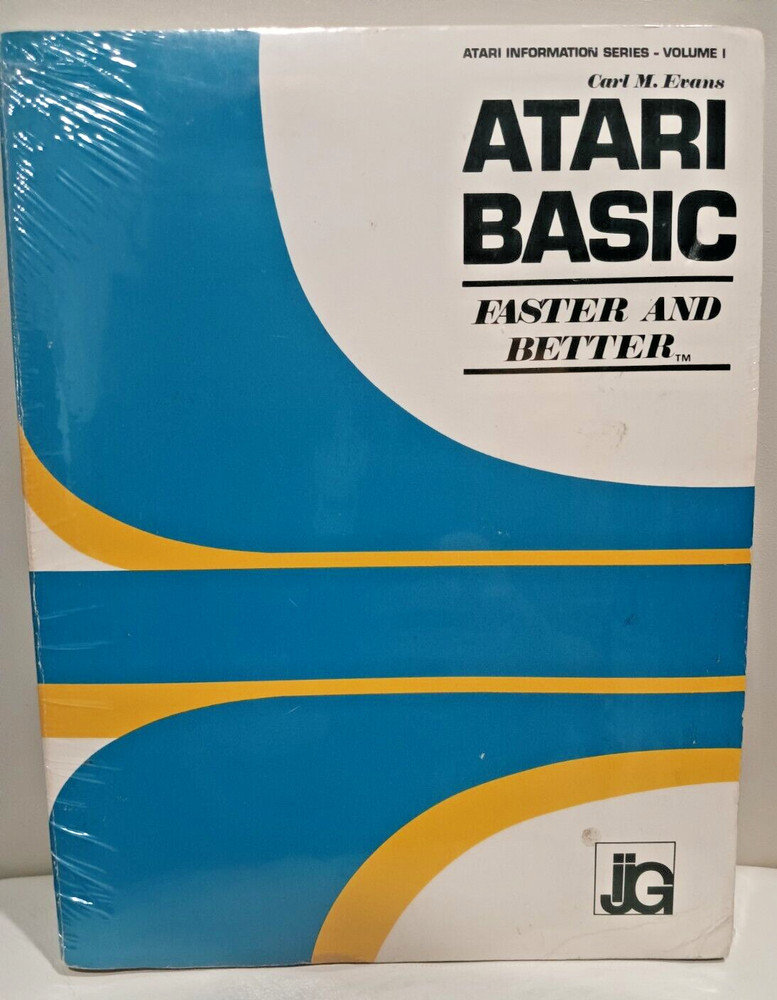Atari Basic Faster & Better- Info Series Vol. 1 Carl M Evans; Atari MANUAL ONLY