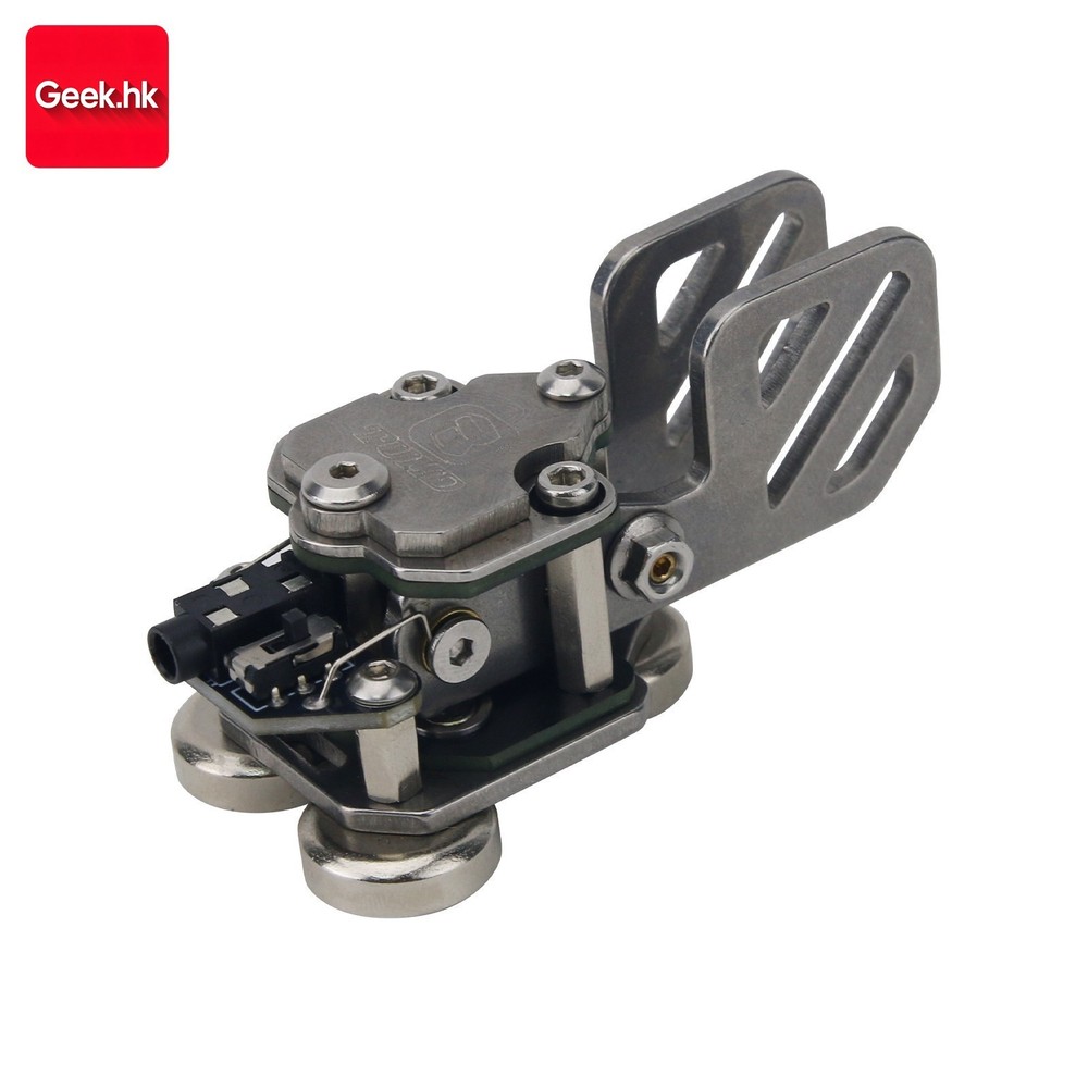 HAMCUBE PRO HAM CW Trainer with Magnetic Base Dual Paddle Telegraph Key gk45