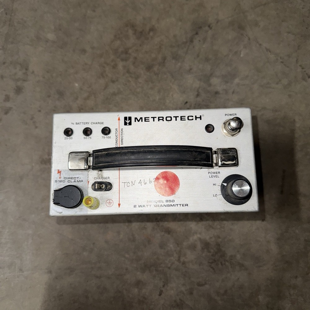 Metrotech 850 Transmitter - Parts