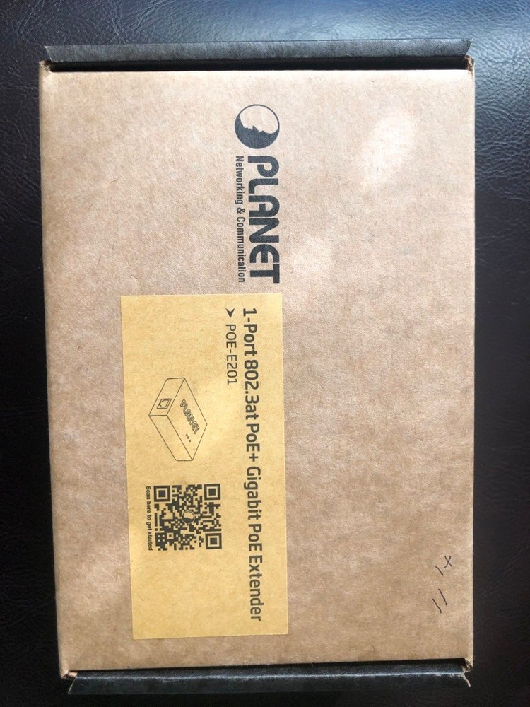 Planet POE-E201 Power Over Gigabit Ethernet Data Extender + Daisy Chain