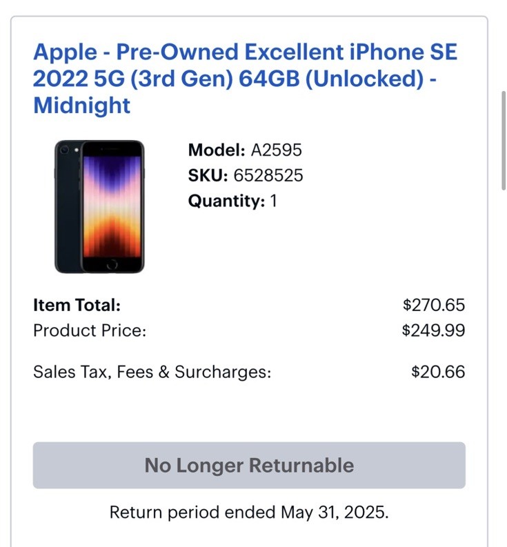 Preowned Excellent Condition iPhoneSE 2nd Gen ‘22 Plus More