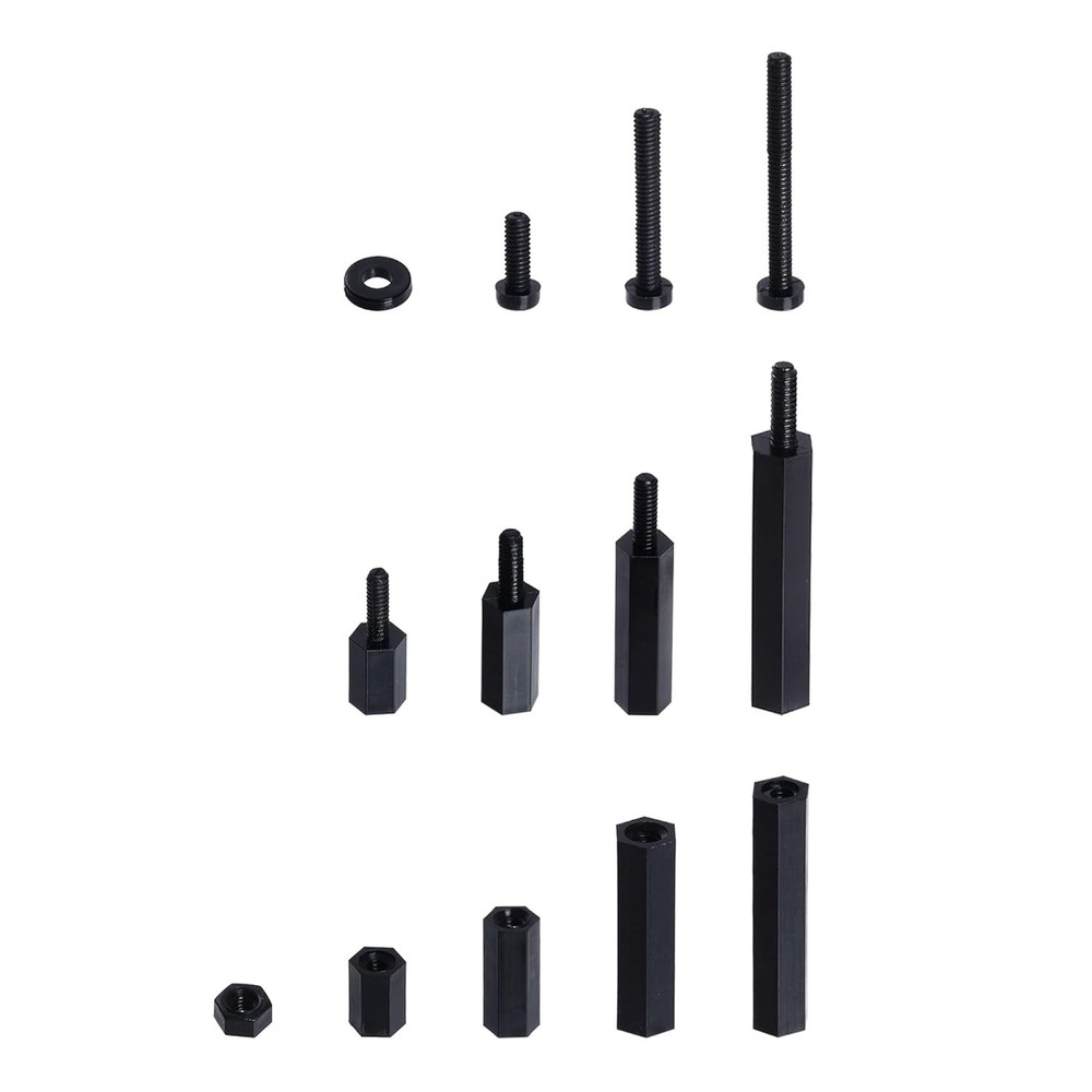 Nylon Hex Spacer Standoff Kit M2 320pcs