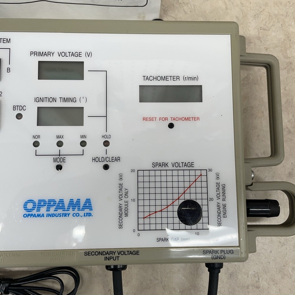 Oppama PET-9000 Integrated Ignition Analyzer ECHO Working