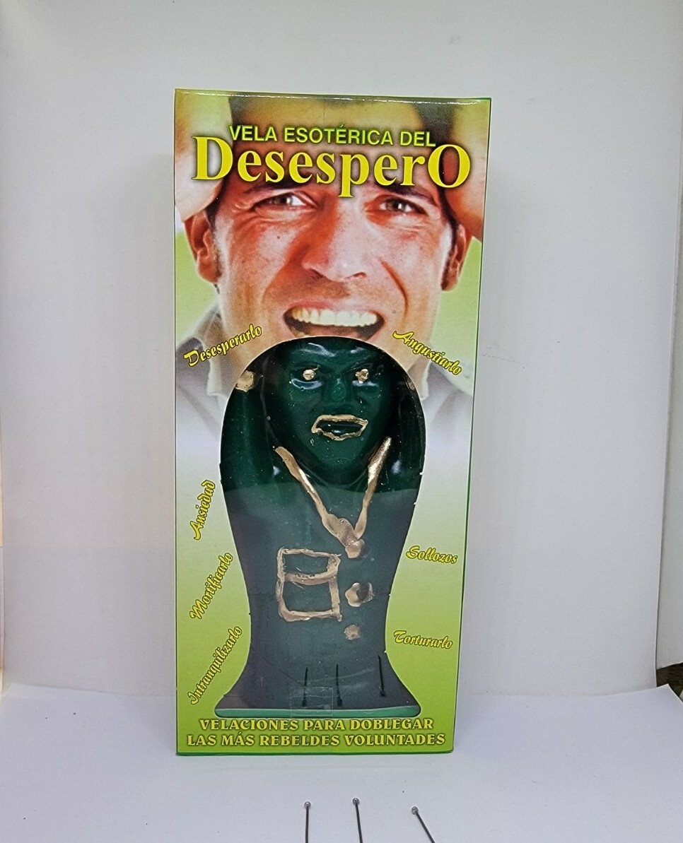 VELA DEL DESESPERO PREPARADA PARA ATRAER AL SER AMADO ORACION E INSTRUCCIONES