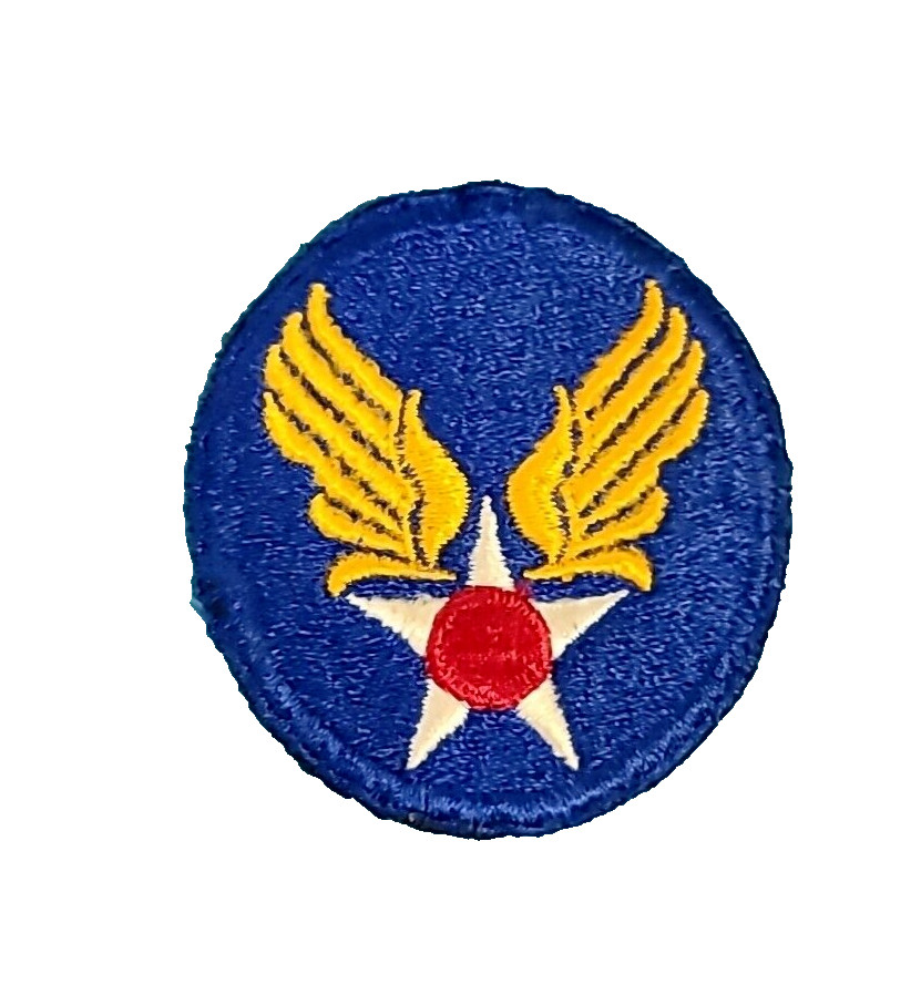 Army Air Force Patch-Cut Edge-Snow Back Patch--Original WW-II #30*