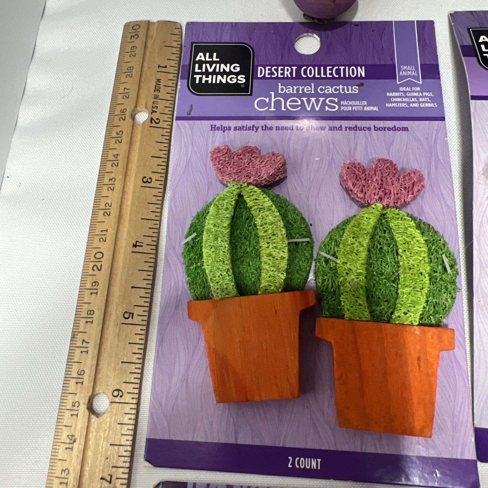 New 12 Pack Hamster Chew Toys Gerbil Rat Guinea Pig Chinchilla Chew Toys Accesso