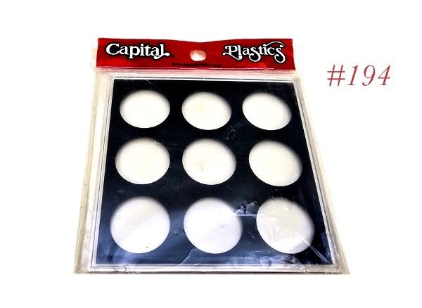coin display holder CAPITAL PLASTICS AMERICAN SILVER EAGLES 1995-2003