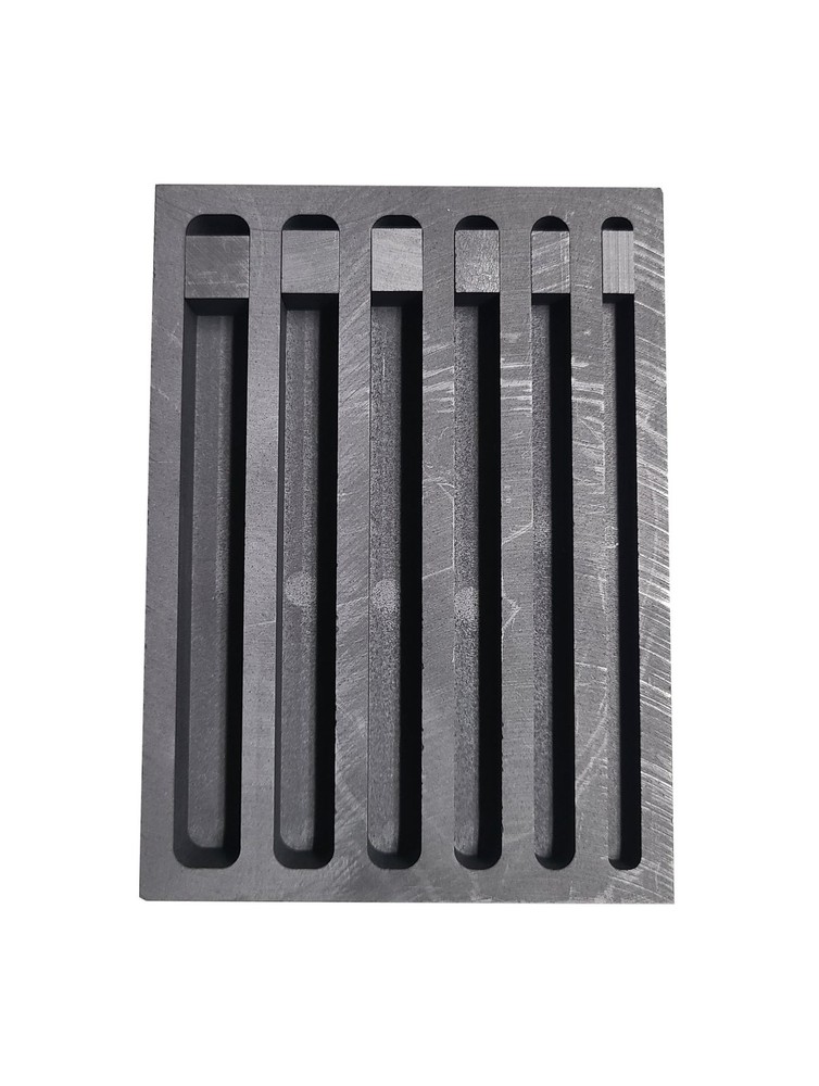 OTOOLWORLD Gold Silver Graphite Ingot Mold Crucible for Melting Casting