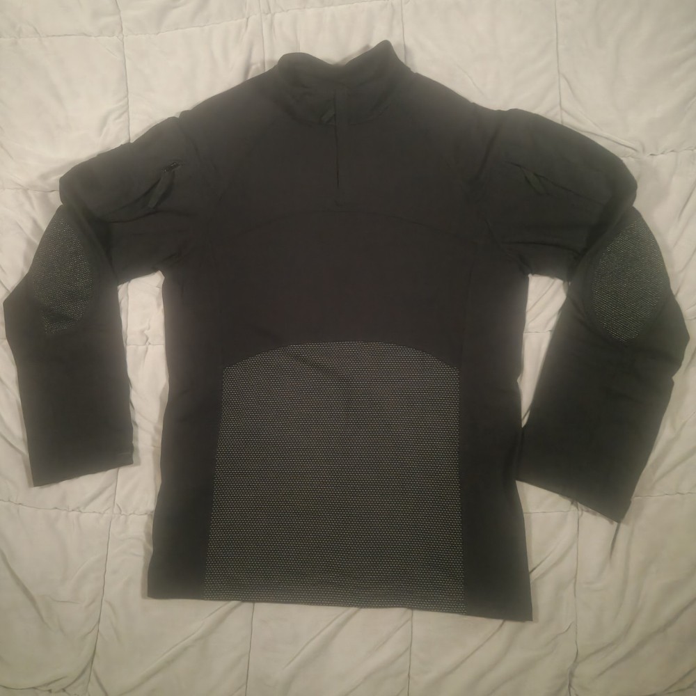 Tactical Combat International Combat Shirt Pullover Black Patch Elbows 3XL