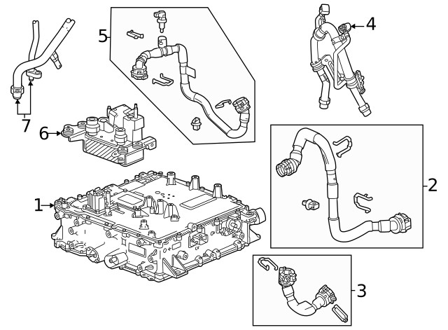 Genuine GM Lower Hose 85637415