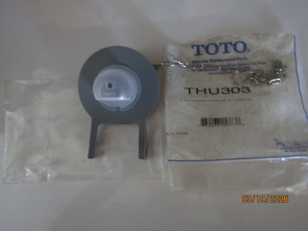 TOTO THU303 FLAPPER {{{ O.E.M. }} NEW & FREE SHIPING