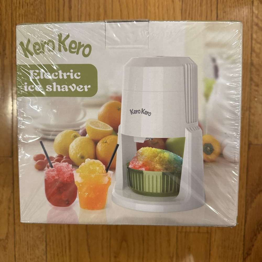 Kero Kero Shaved Ice Machine, Multi-Purpose Ice Shaver Machine with Adjustable B