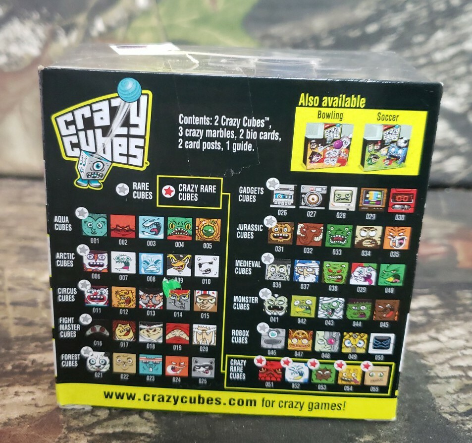 2012 Spin Master Crazy Cubes Shoot Play Collect E3