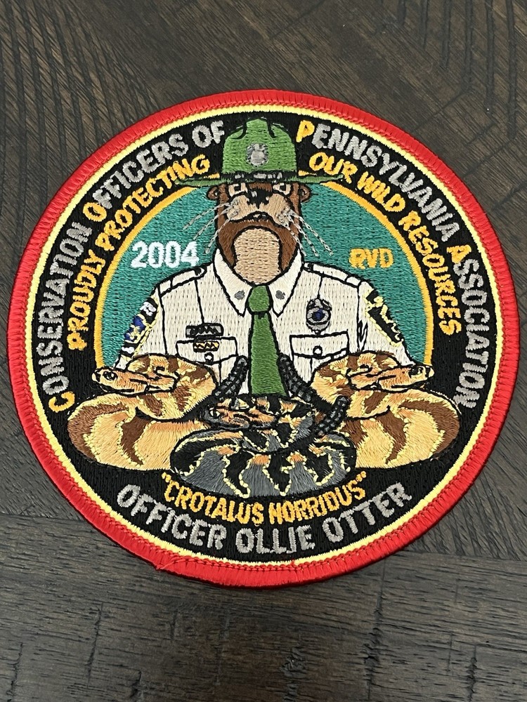 2004 PENNSYLVANIA CONSERVATION OFFICERS (COPA) PATCH 4" DIAMETER