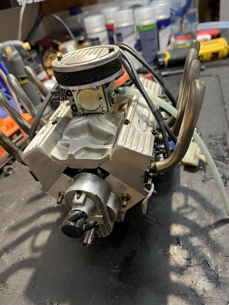 Conley 1/4 Scale V8 Nitro Engine
