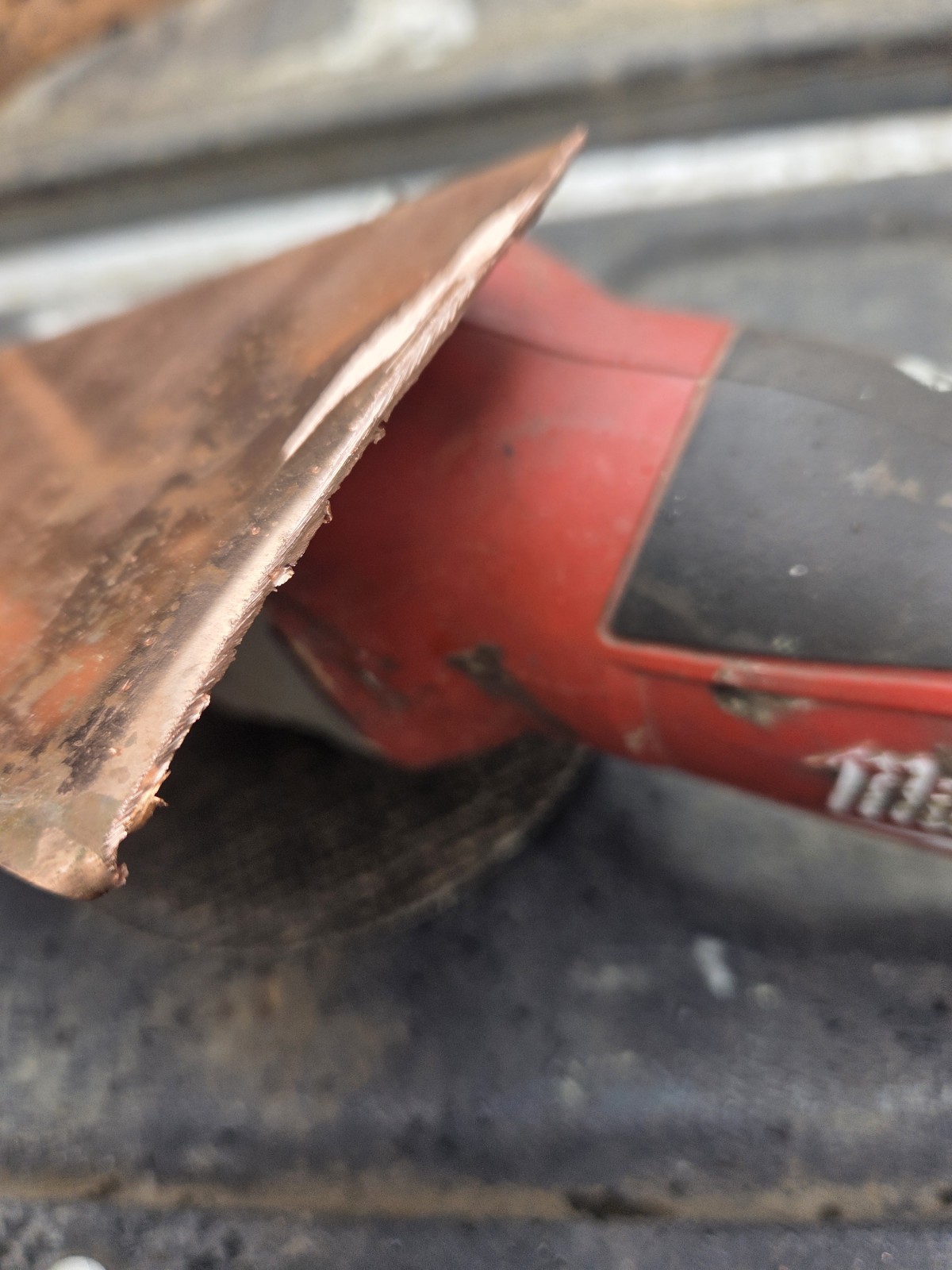 1 Kilo Hand Poured Solid Copper Bullion Bar .999 Pure Fine Copper Kg Ingot