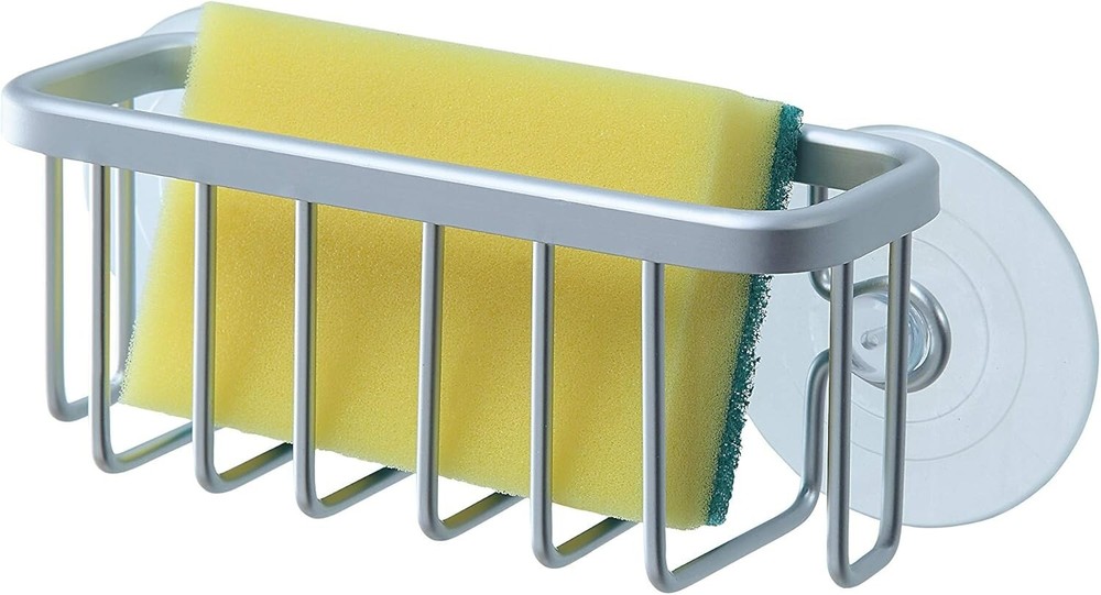 Versatile Suction Holder for Kitchen and Bathroom - Rust-Resistant 6" Design