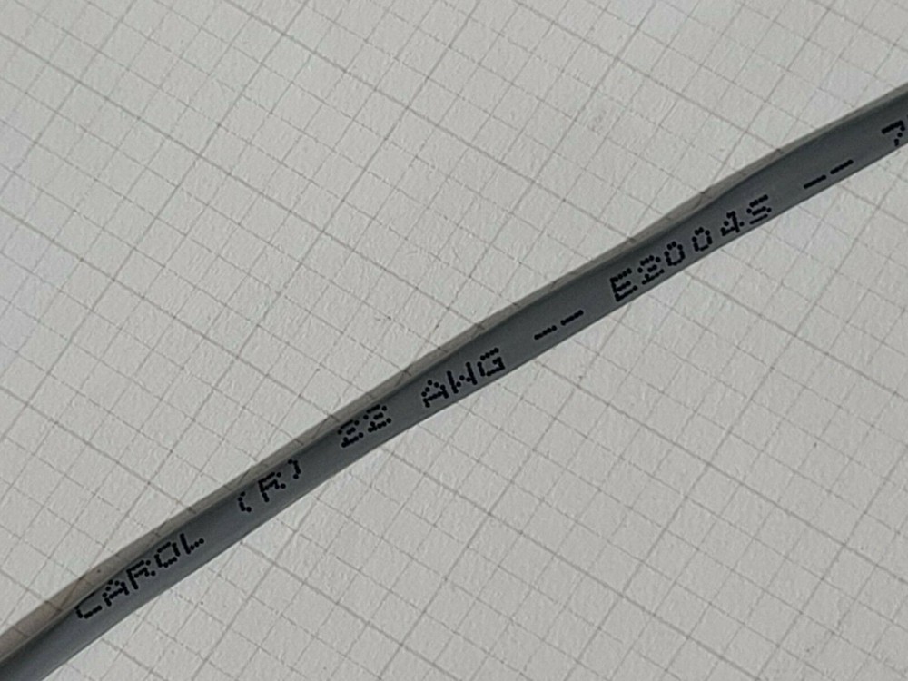 Carol E2004S 22/4C Shielded Communications/Security Cable Riser CMR Gray /100ft