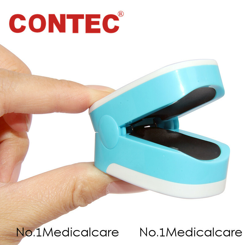 CONTEC OLED Pulse Oximeter Spo2 Fingertip Probe Blood Oxygen Saturation Machine