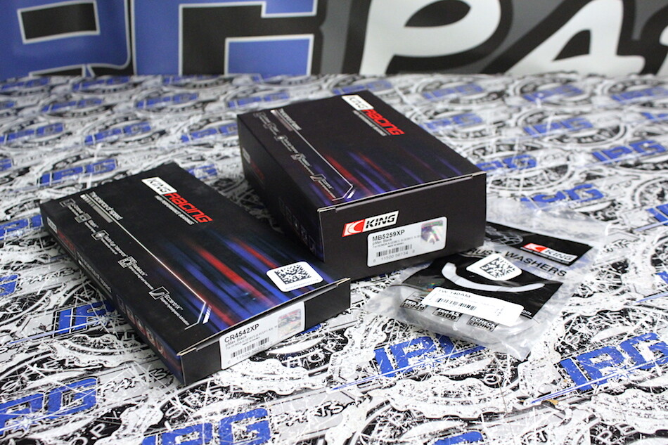 King STD Size pMAX Black Main Rod Bearings For Honda K24 K24A K24A2 K24A4