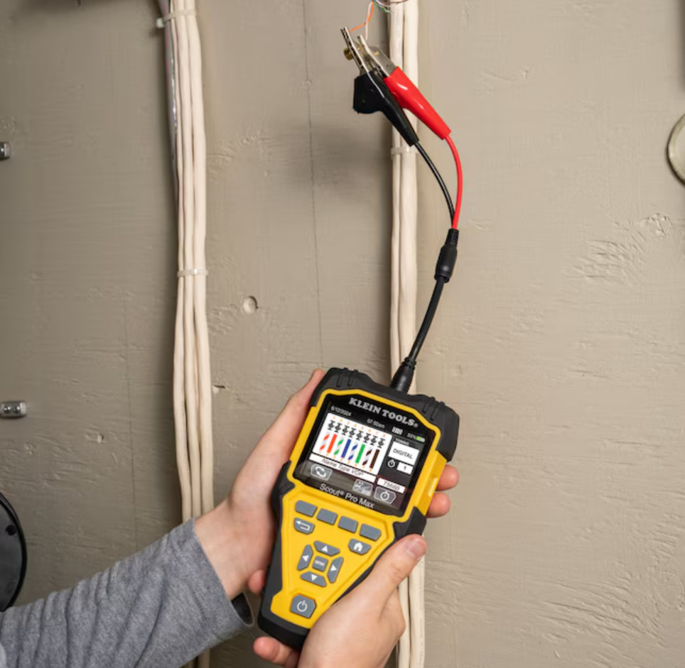Klein Scout Pro Max TDR Cable Length Tester 2000 ft Range