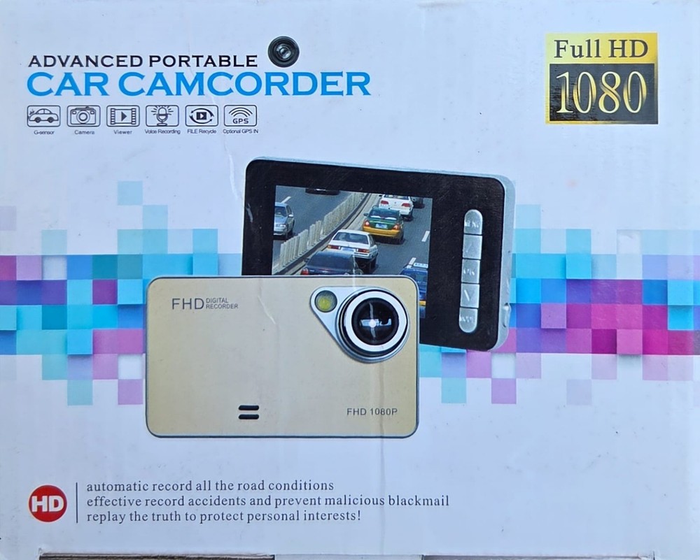 Video Recorder Dash Cam Car 