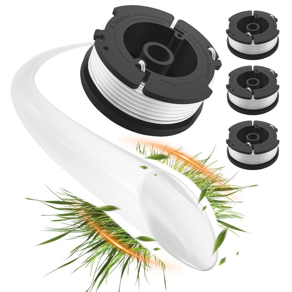 GreatBuddy 3 Pack AF-100 Weed Eater String Compatible with Black Decker...