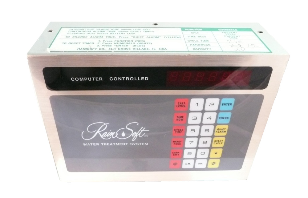 Rain Soft LQ8CT Softener Water Treatment Controller Panel Circuit Board