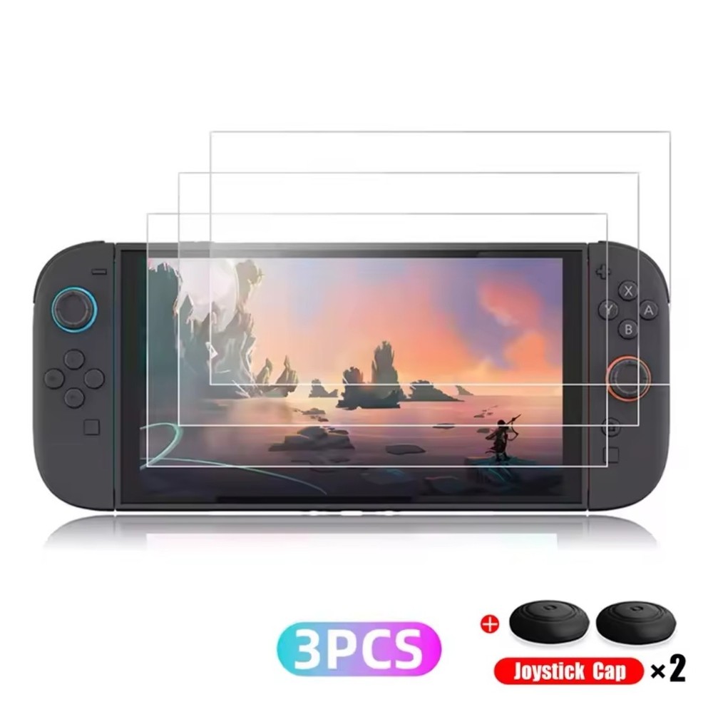 Nintendo Switch 2 Tempered Glass Screen Protector Quality NEW