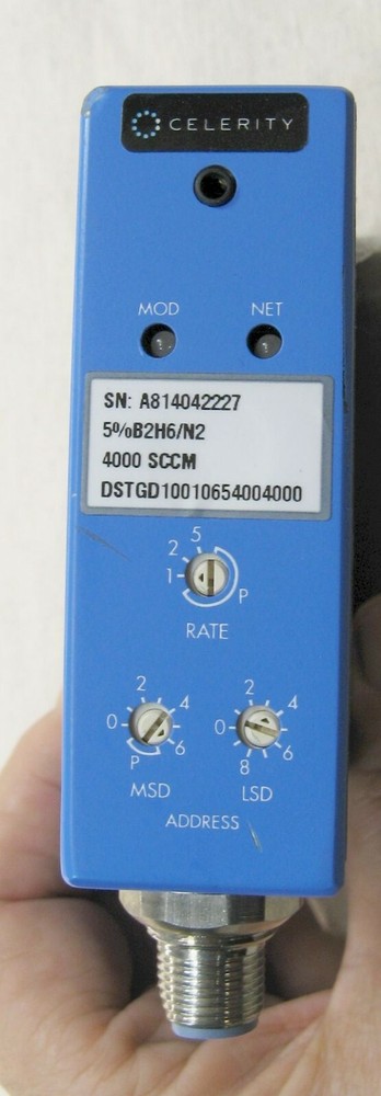 Brooks Celerity IN2 Mass Flow Controller Model DSTGD100 N2 2189-4376 SCCM