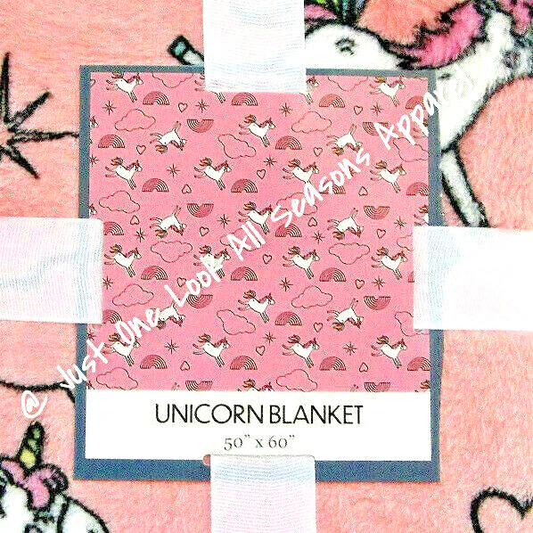 Unicorn Sketch Throw Blanket 50"x 60"