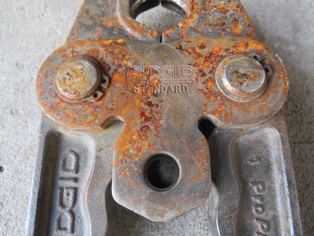 RIDGID ProPress copper crimper jaws 1" pro press set