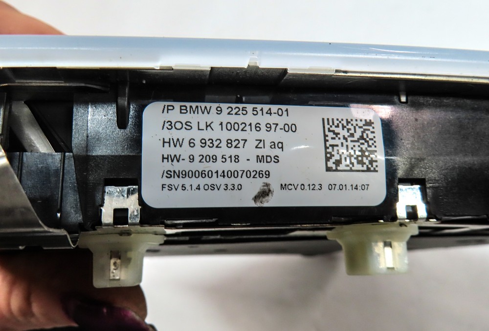 2014 BMW X1 (E84) FRONT INTERIOR OVERHEAD DOME MAP READING LIGHT LAMP (Gray)