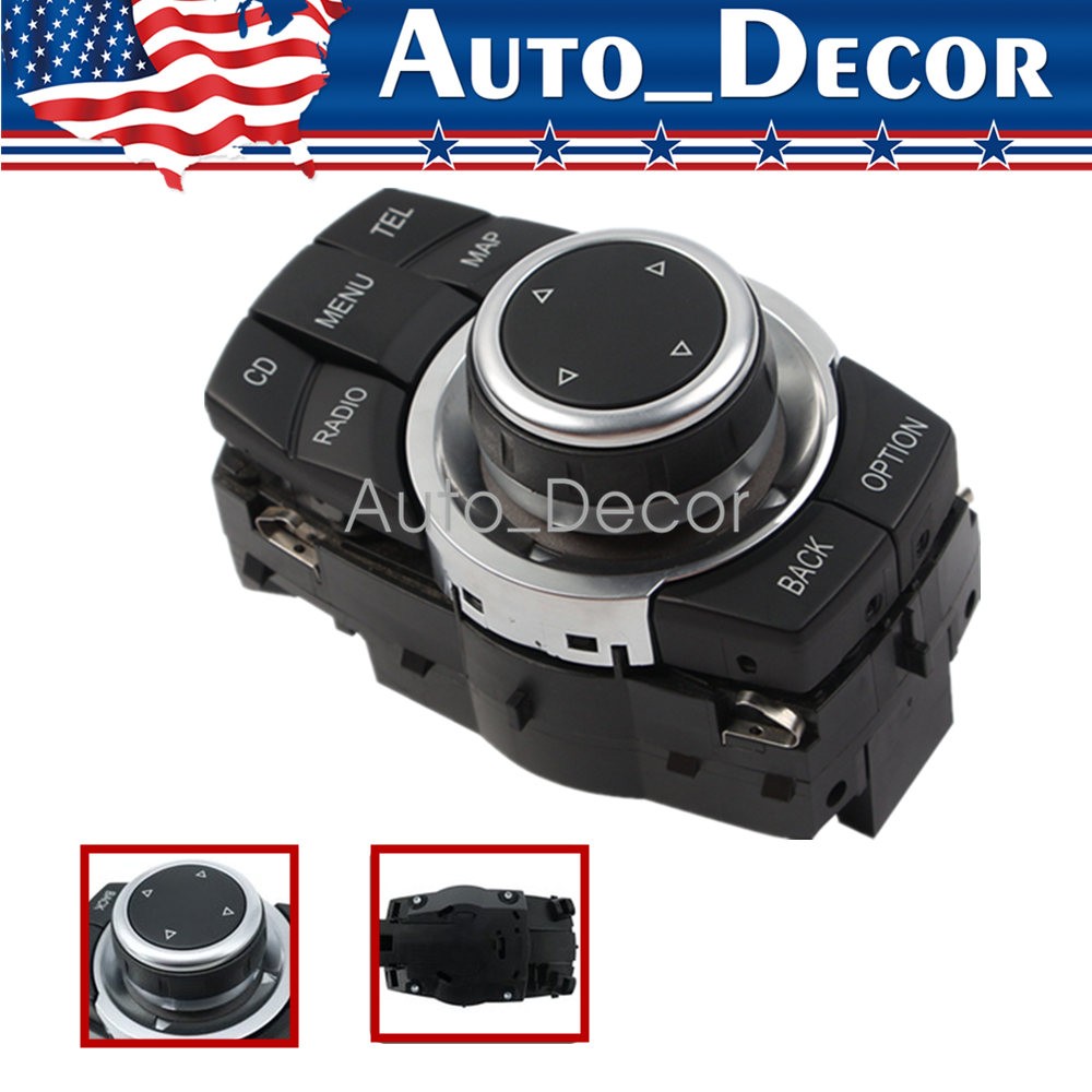 4PIN iDRIVE MEDIA SWITCH CONTROLLER JOYSTICK FOR BMW E82 3 E90 X1 E84 X5 E70 X6