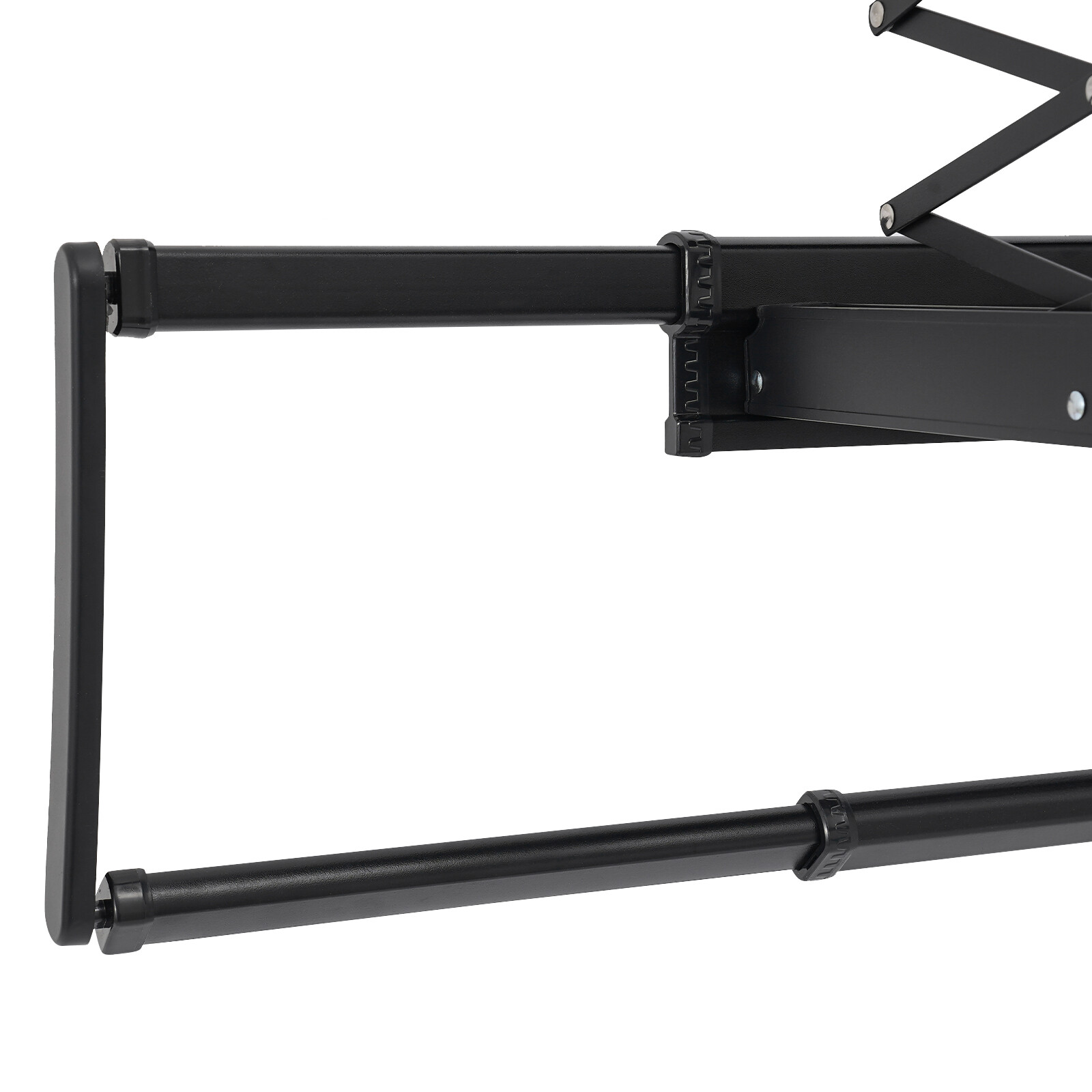 Wall and Ceiling Clothesline, Electrical Drying Rack w/ 8 Rod & Light Up Lamps