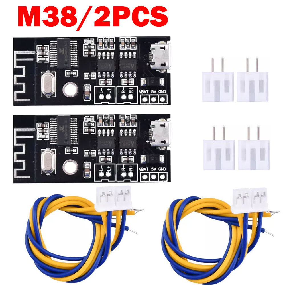 2X MH38 Wireless Bluetooth Audio Module MP3 Receiver Lossless Decoder Boards DIY